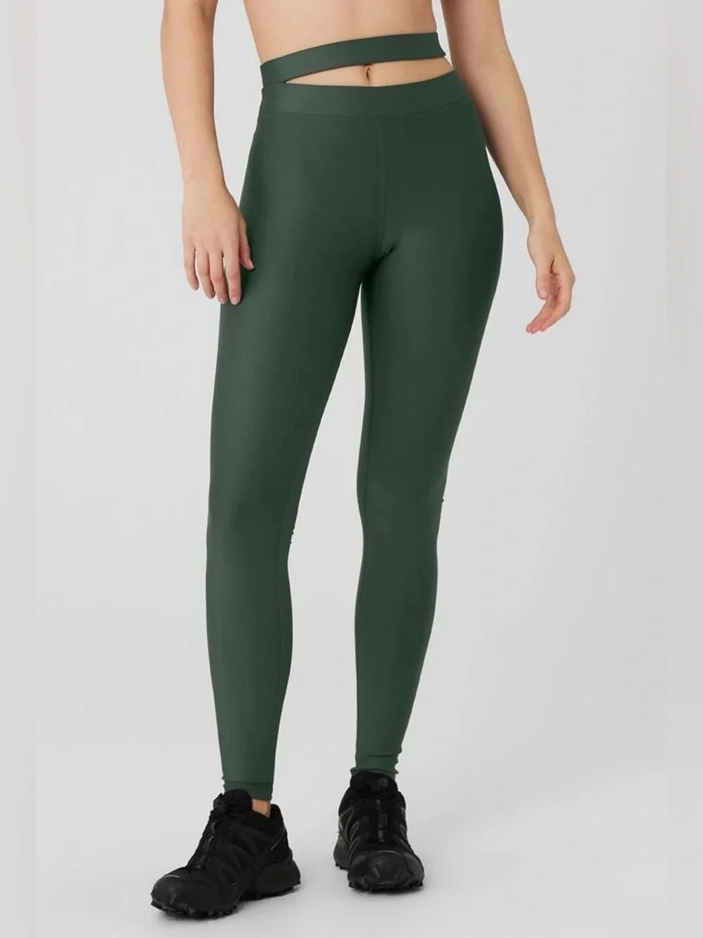 Alo Yoga Women’s Airlift High-Waist All Access Legging - Dark Cactus Sz XXS